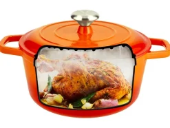 Cazuela de hierro fundido prémium, Ø 25 cm.
