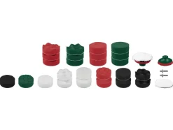Cepillos para tapicería / Set de accesorios de pulido y esponjas / Accesorios de pulido.