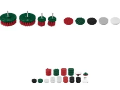Cepillos para tapicería / Set de accesorios de pulido y esponjas / Accesorios de pulido.