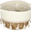 Cesta de mimbre / Cesta colgante