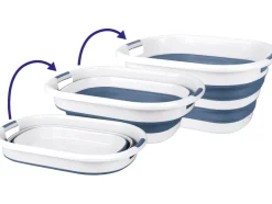 Cesta para la colada plegable 37l