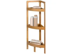 Cesto para la ropa / Estantería de baño esquinera