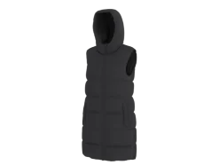 Chaleco acolchado largo para mujer