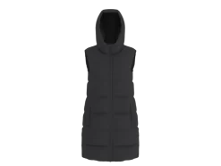 Chaleco acolchado largo para mujer