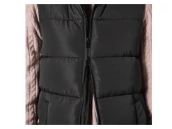 Chaleco acolchado largo para mujer