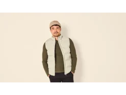 Chaleco acolchado para hombre.