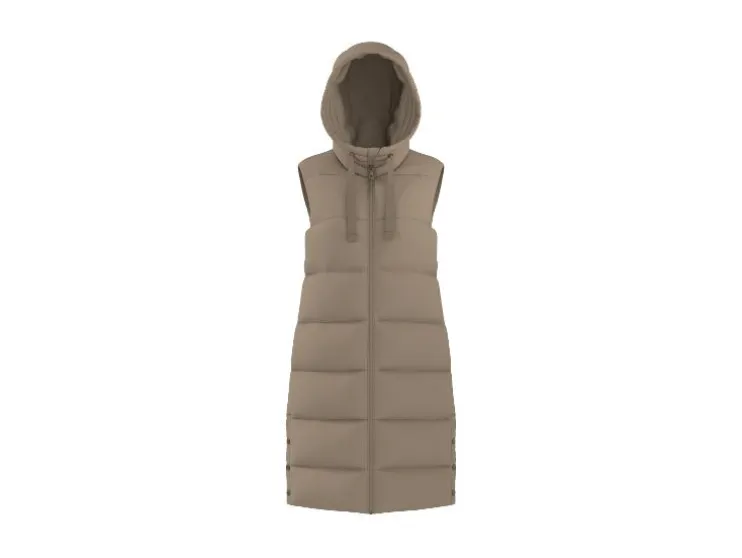 Chaleco acolchado para mujer