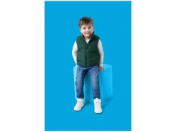 Chaleco acolchado reversible para niños pequeños