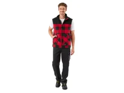 Chaleco de felpa para hombre