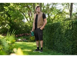 Chaleco de lona para hombre