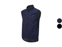 Chaleco funcional de hombre, con elementos decorativos reflectantes.