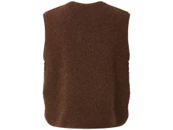 Chaleco para mujer de efecto pelo