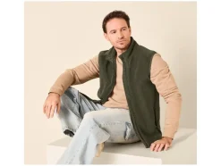 Chaleco polar para hombre.