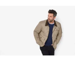 Chaqueta acolchada de hombre