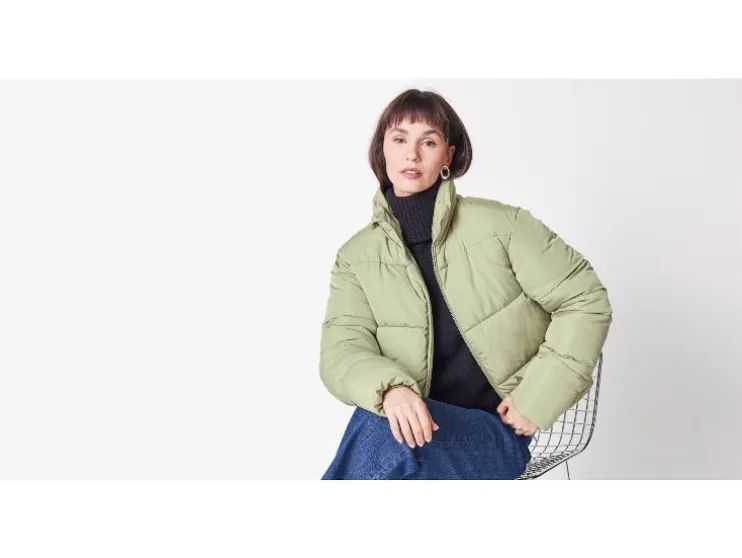 Chaqueta acolchada de mujer