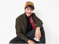 Chaqueta bomber de hombre