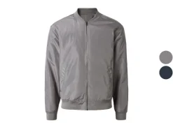 Chaqueta bomber de hombre, ligeramente acolchada.