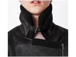 Chaqueta de cuero para mujer