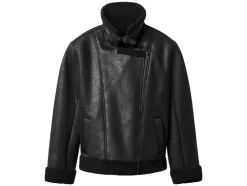 Chaqueta de cuero para mujer