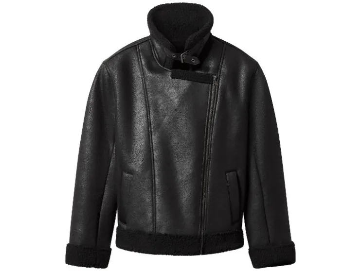 Chaqueta de cuero para mujer