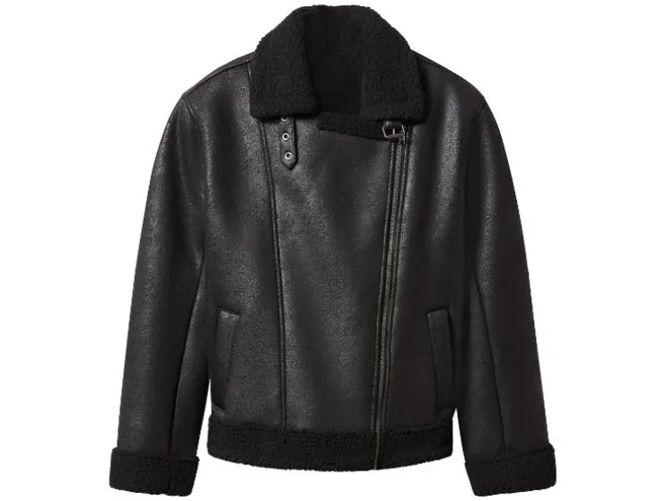 Chaqueta de cuero para mujer