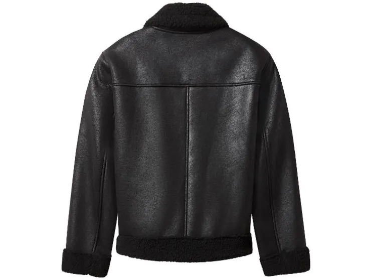 Chaqueta de cuero para mujer