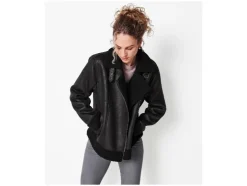 Chaqueta de cuero para mujer