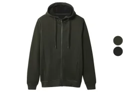 Chaqueta de felpa para hombre con forro de borreguito.