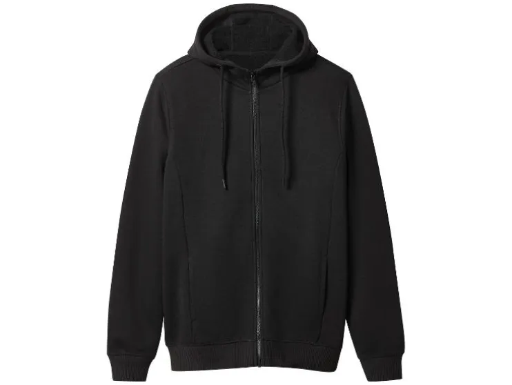 Chaqueta de felpa para hombre con forro de borreguito.