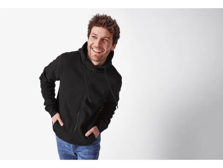 Chaqueta de felpa para hombre con forro de borreguito.
