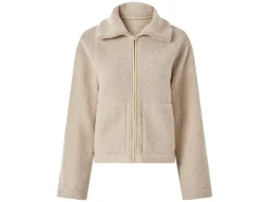 Chaqueta de felpa para mujer