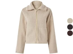 Chaqueta de felpa para mujer