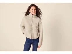 Chaqueta de felpa para mujer