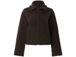 Chaqueta de felpa para mujer