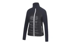 Chaqueta de mujer, parte delantera de material acolchado.