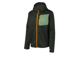 Chaqueta de softshell para hombre de material de softshell de 3 capas.