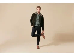 Chaqueta estilo Biker para hombre