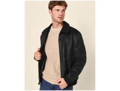 Chaqueta estilo Biker para hombre
