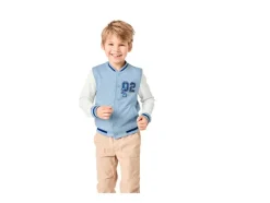 Chaqueta estilo universitario para niños