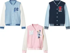 Chaqueta estilo universitario para niños