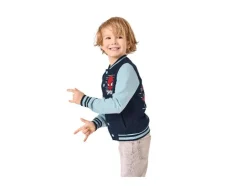 Chaqueta estilo universitario para niños