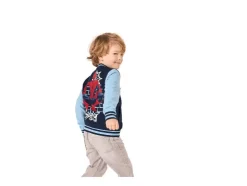 Chaqueta estilo universitario para niños