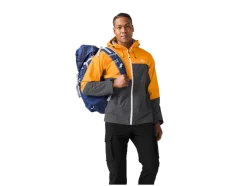 Chaqueta funcional de hombre, transpirable, cortavientos e impermeable.
