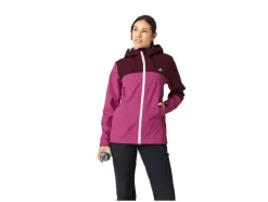 Chaqueta funcional de mujer, resiste incluso la lluvia fuerte.