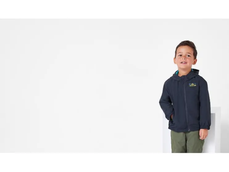 Chaqueta funcional para bebé y niño pequeño, impermeable.