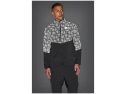 Chaqueta funcional prémium de running para hombre, Athletic Fit.