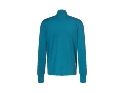 Chaqueta híbrida térmica de hombre con forro de felpa.