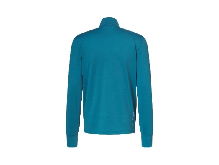 Chaqueta híbrida térmica de hombre con forro de felpa.