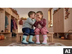 Chaqueta impermeable infantil