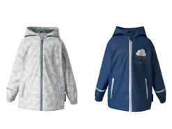 Chaqueta impermeable infantil con forro